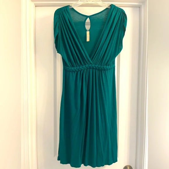 anthropologie empire waist dress 40